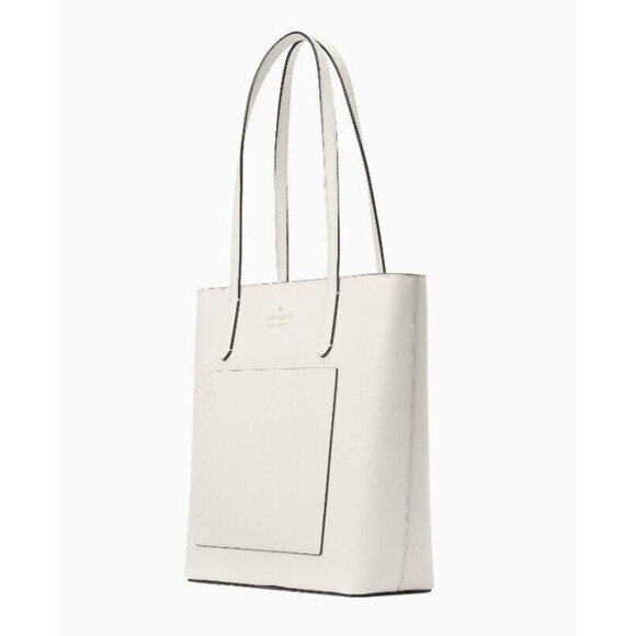 New Kate Spade Daily Saffiano Tote Parchment - Picture 4 of 4